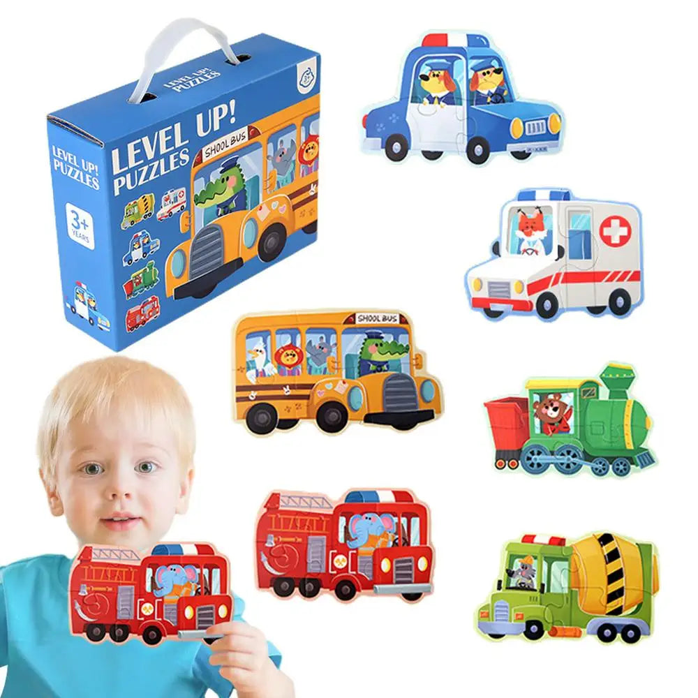 Motor Skills: Animals Puzzles For Kids Educational Jigsaw Board Game Kids Learning Educational Puzzles