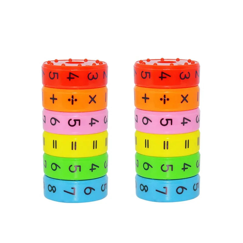 Children Magnetic Arithmetic Learning Math Puzzle Cube Kids Educational Toys Sensory Autism Games For Kids Decompression Gifts