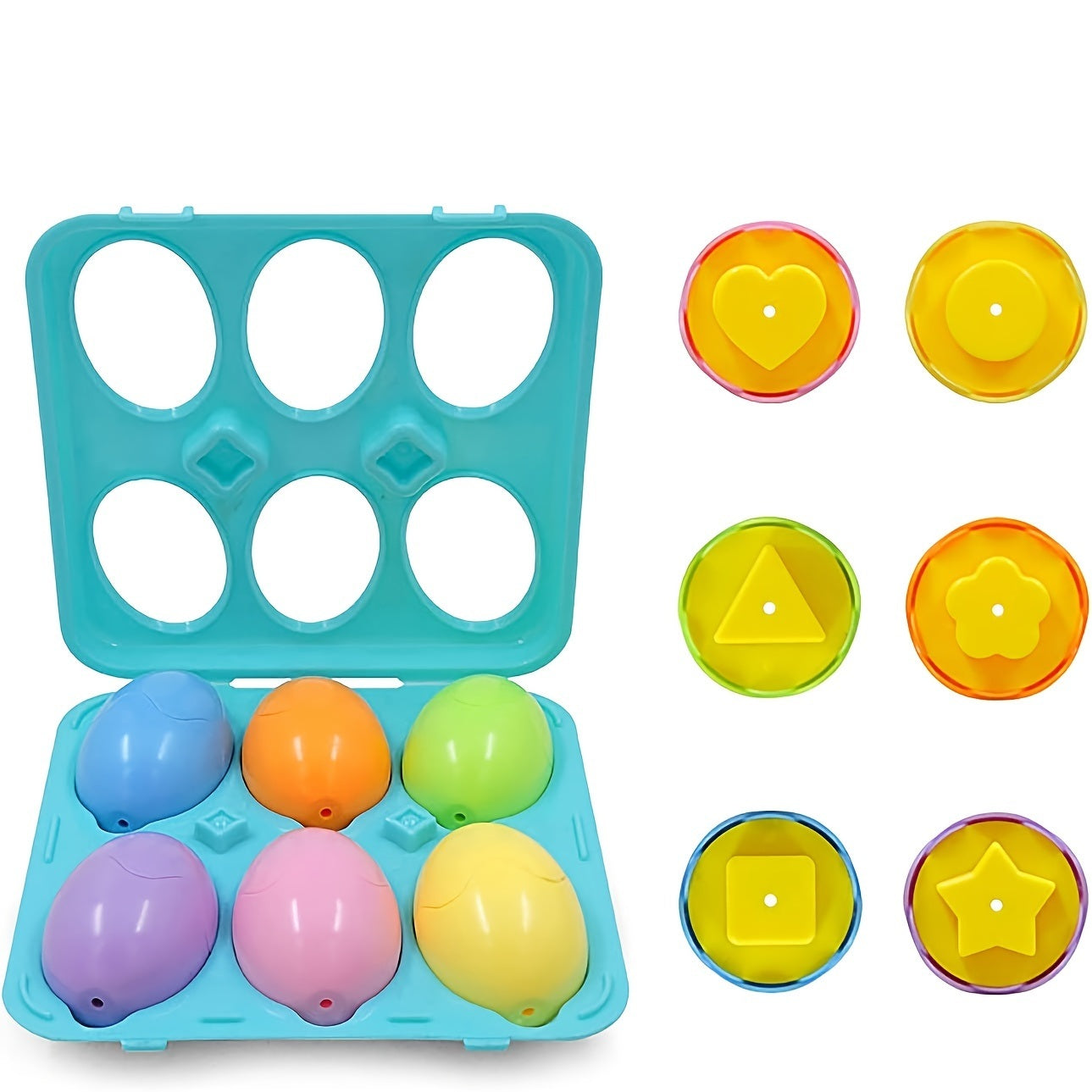 Sensory Early Learning Shapes & Sorting Recognition Puzzle Skills Studies for Toddlers