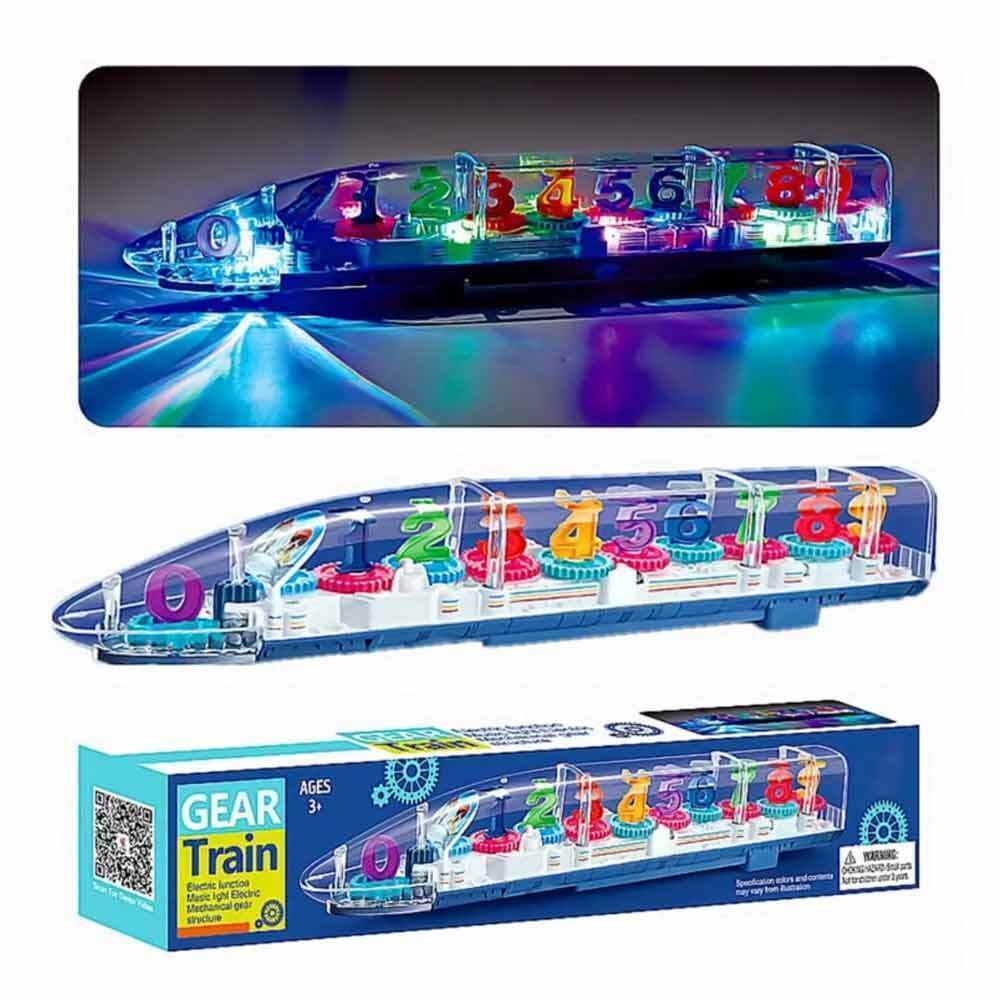 Stress: Autism Calming Sensory LED Light Train Toy with Music Special Needs Kids