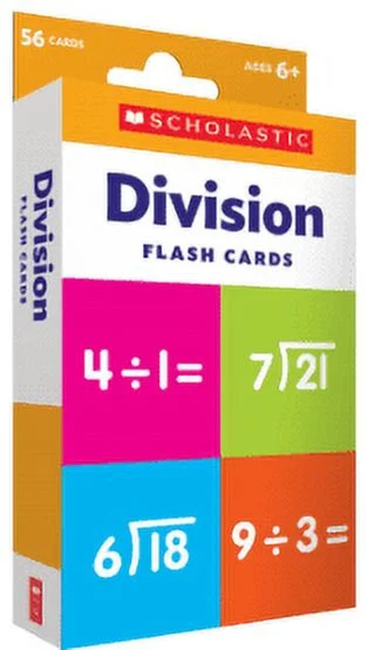 : Division Flash Cards (Hardcover)