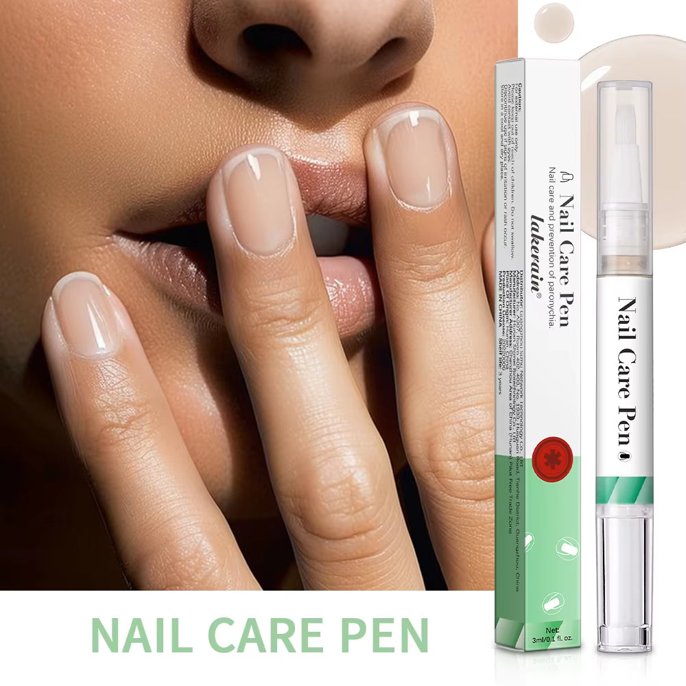 Brittle Nail Restoration Pen 4Ml Antioxidant & Natural Oil Blend Strengthens Moisturizes & Repairs Dry Nails Completely