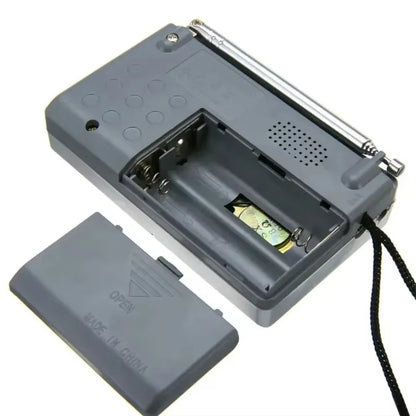 BC-R119 Radio AM FM Battery Operated Portable Radio Best Reception Longest Lasting for Emergency Hurricane Running Walking Home