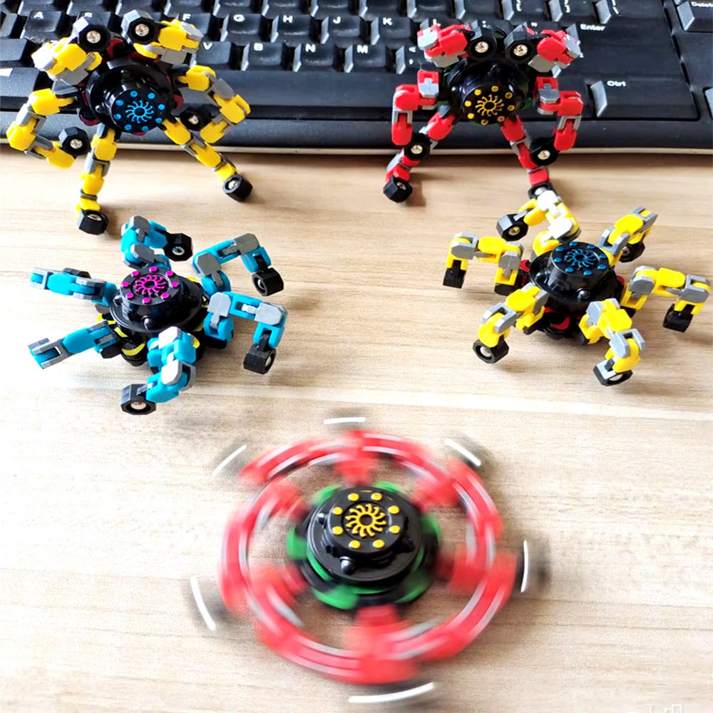 Deformed Fidget Spinner Chain Toys for Children Antistress Hand Spinner Vent Toys Adult Stress Relief Fidget Sensory Gyro Gift