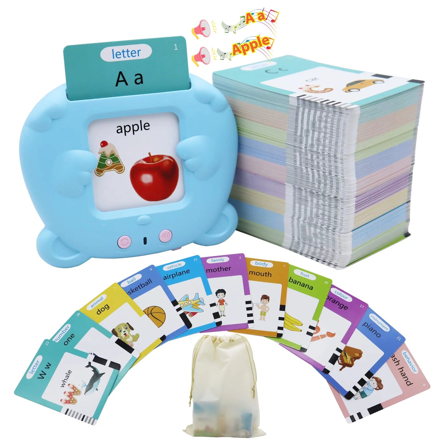 Toddler Toys for 2 3 4 5 Year Old Boys and Girls,Preschool Montessori Speech Therapy Autism Toys,Learning Montessori Toys,Speech Therapy Toys,510 Sight Words Talking Flash Cards