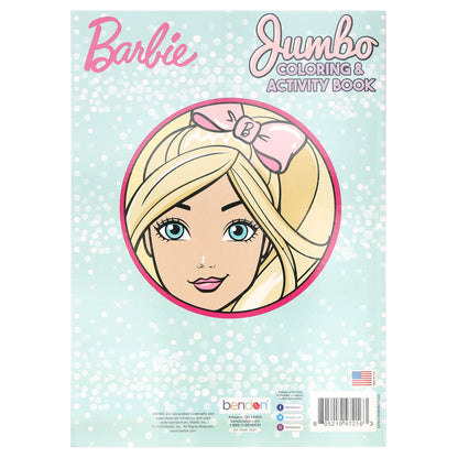 BARBIE Coloring Book 2 Title, for Learning Activity Drawing, 80 Pages, 2-Pack