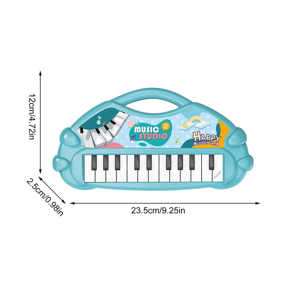 13 Key Portable Music Piano Keyboard Electronic Musical Instrument Toys Multifunctional Kids Learning Toys Birthday Gift