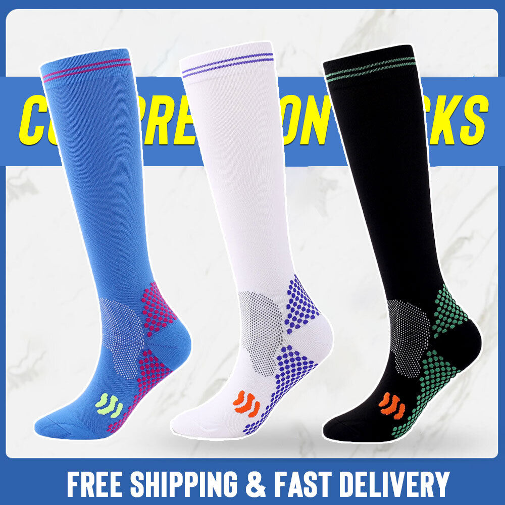 Pair Neuropathy Socks for Women and Men, Soothe Relief Compression