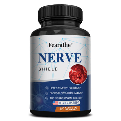 Nerve Shield Nerve Formula for Neuropathy, Nerve Function, Blood Flow