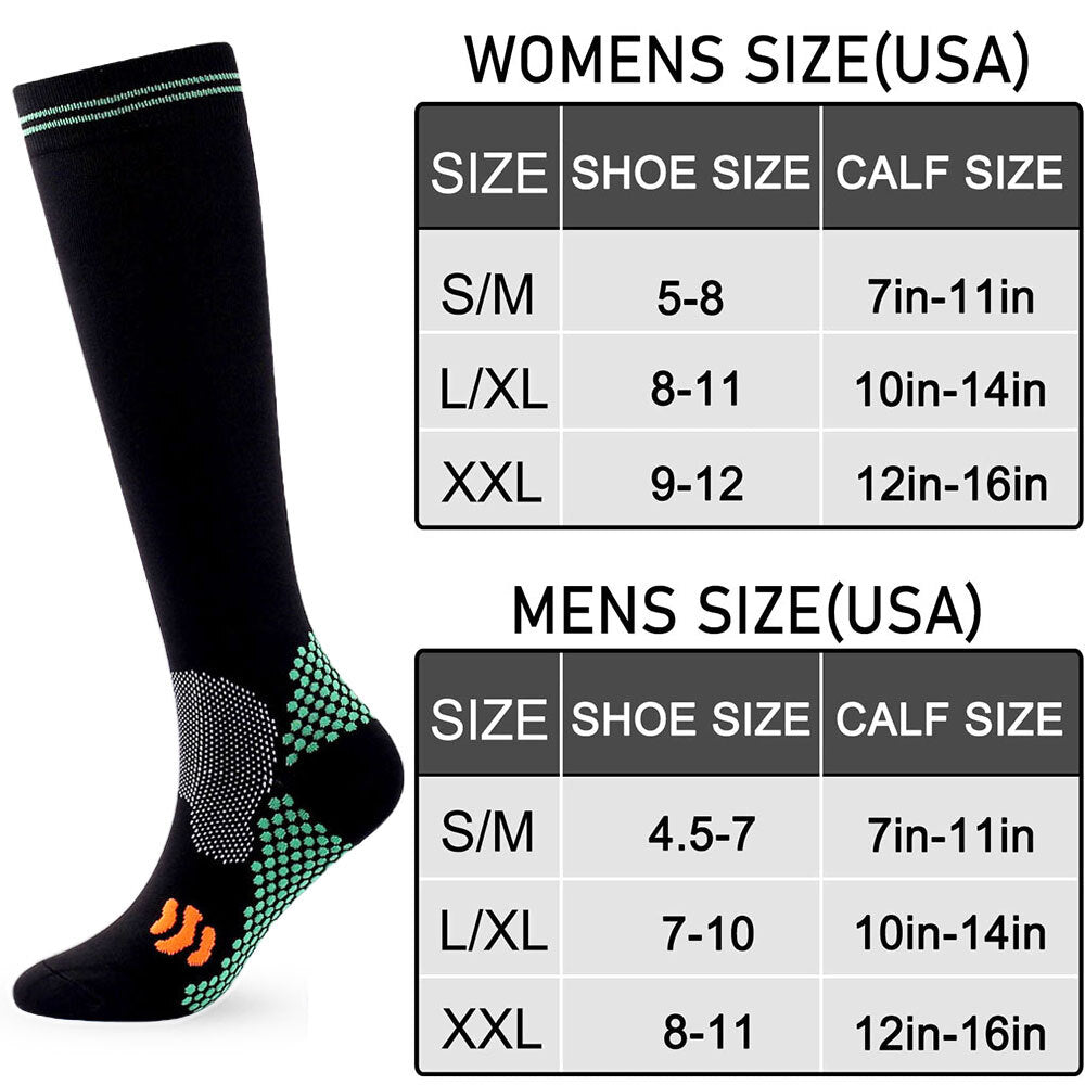 Pair Neuropathy Socks for Women and Men, Soothe Relief Compression