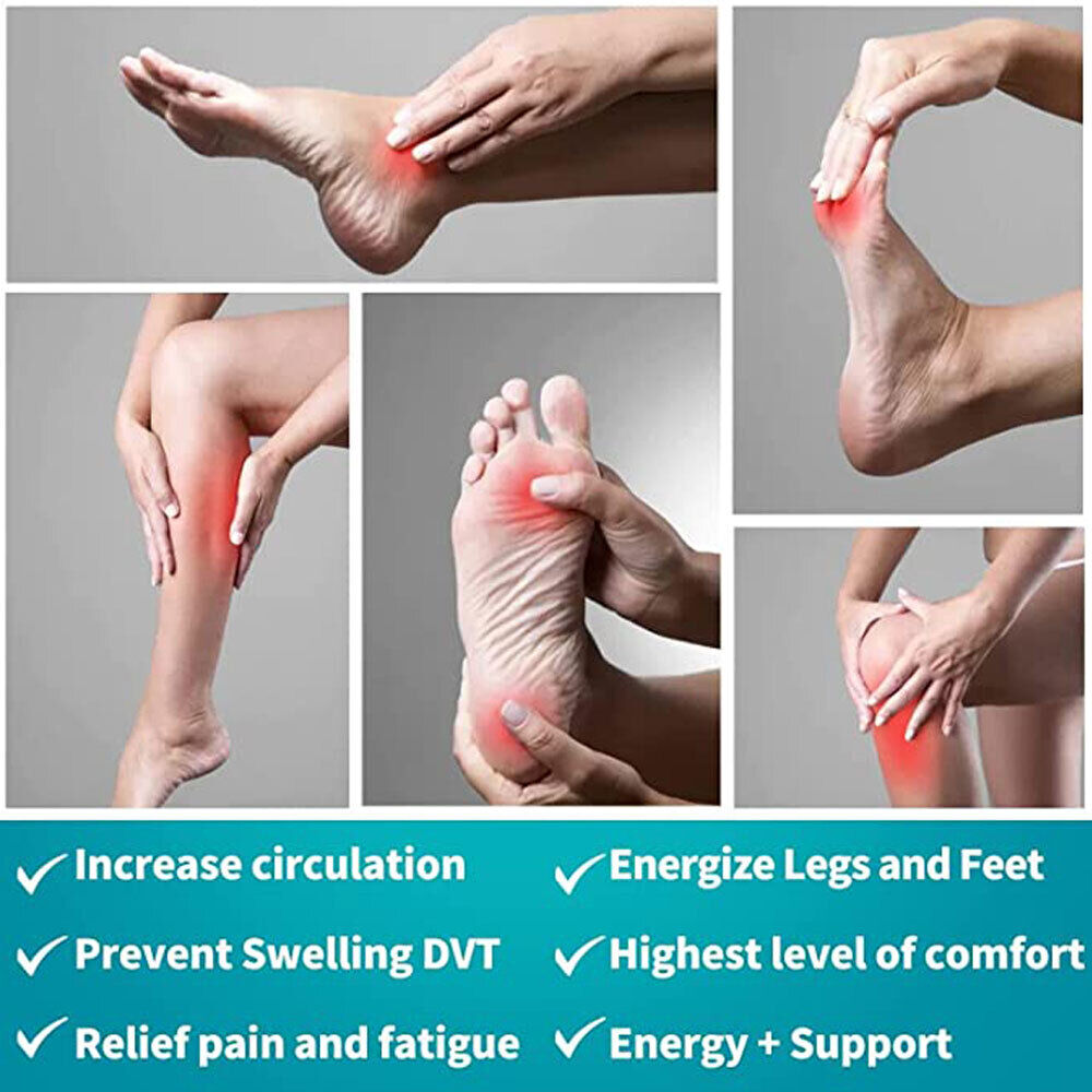 Pair Neuropathy Socks for Women and Men, Soothe Relief Compression
