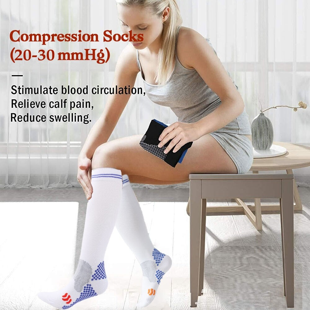 Pair Neuropathy Socks for Women and Men, Soothe Relief Compression
