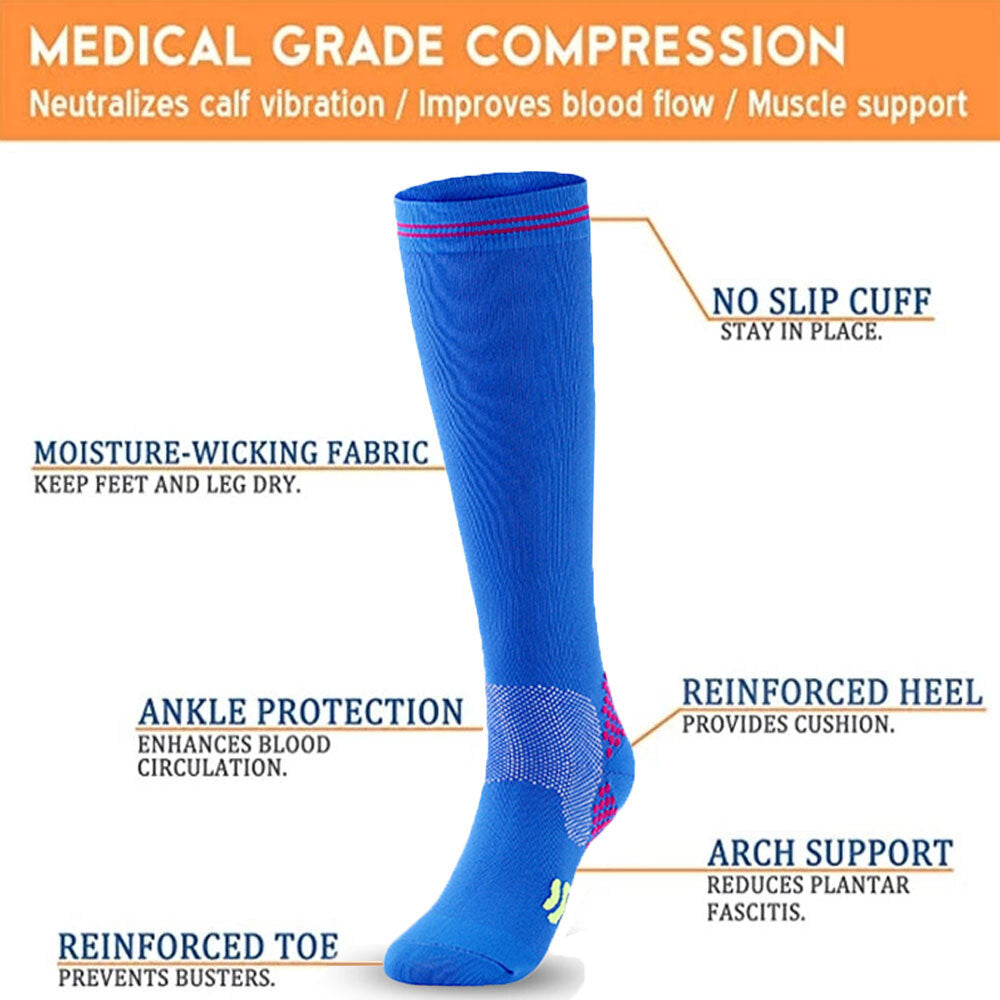 Pair Neuropathy Socks for Women and Men, Soothe Relief Compression