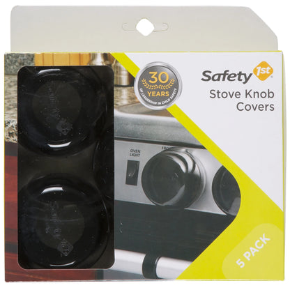 Universal Design Stove Knob Covers, Black