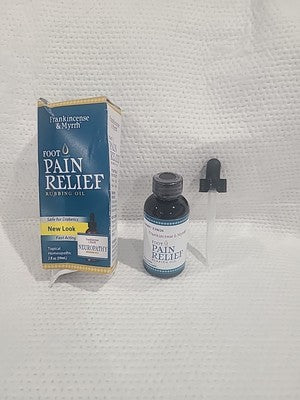 Frankincense & Myrrh Neuropathy Foot Pain Relief Rubbing Oil 2 fl oz E