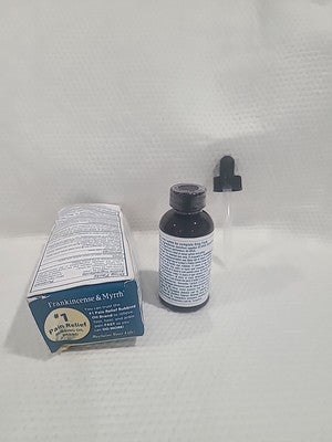 Frankincense & Myrrh Neuropathy Foot Pain Relief Rubbing Oil 2 fl oz E