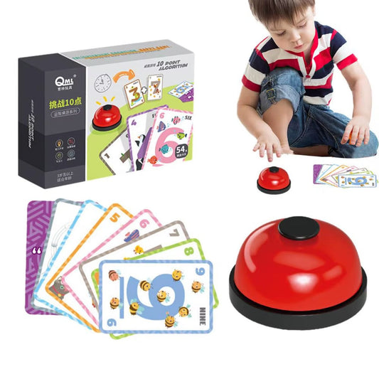 Flash Cards Math Educational Mental Arithmetic Learning for Child Learning & Toy Card Game for Kids Boys Girls Mastering