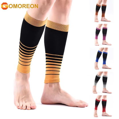 Sports Compression Calf Sleeves (20-30Mmhg) for Men & Women -Leg Shin Splints Socks - for Running, Shin Splint, Medical, Travel