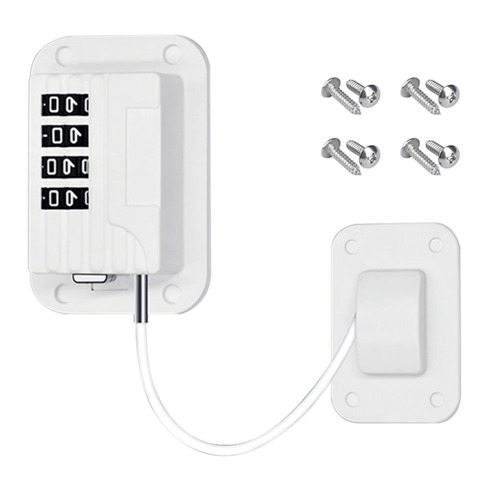 Door/Window/Refrigerator Security Cable Door Lock For Kids