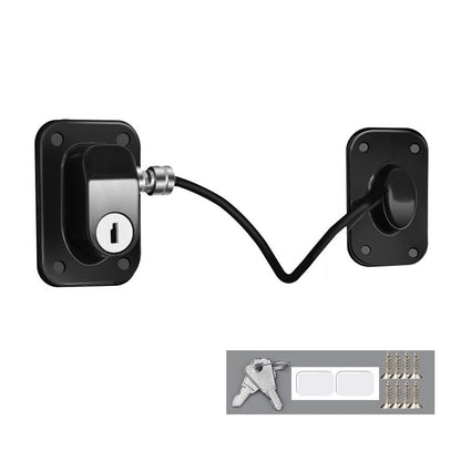 Door/Window/Refrigerator Security Cable Door Lock For Kids