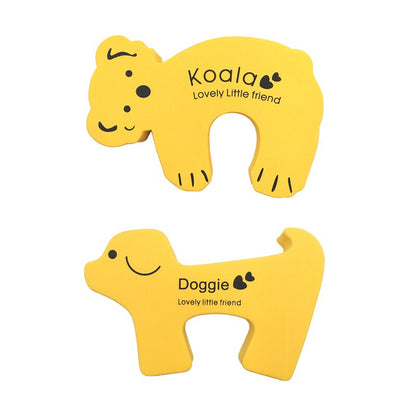 Baby Cartoon Animal Security Door Stoppers(2pcs)