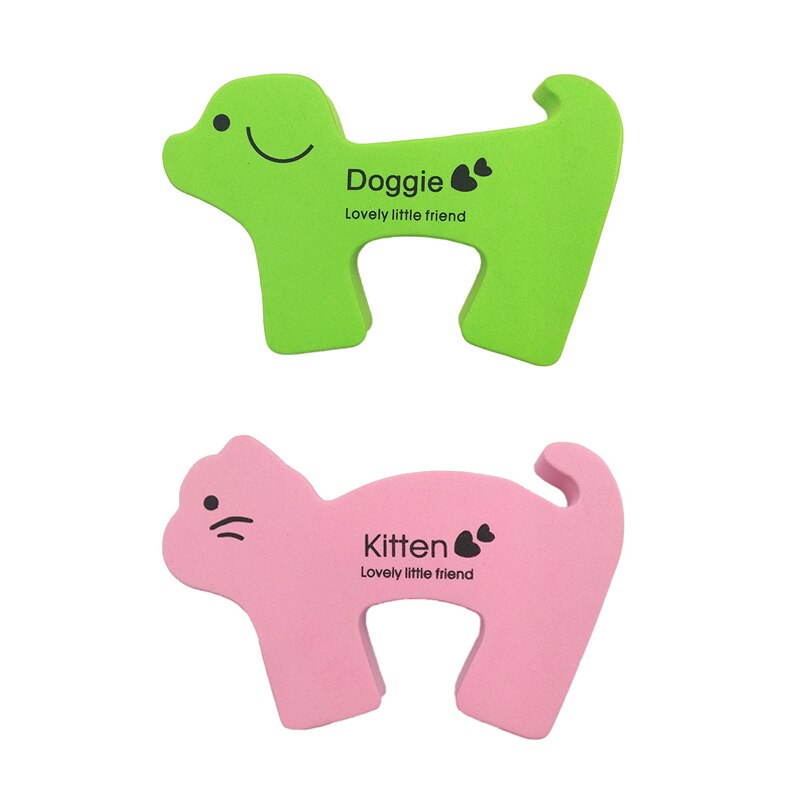 Baby Cartoon Animal Security Door Stoppers(2pcs)