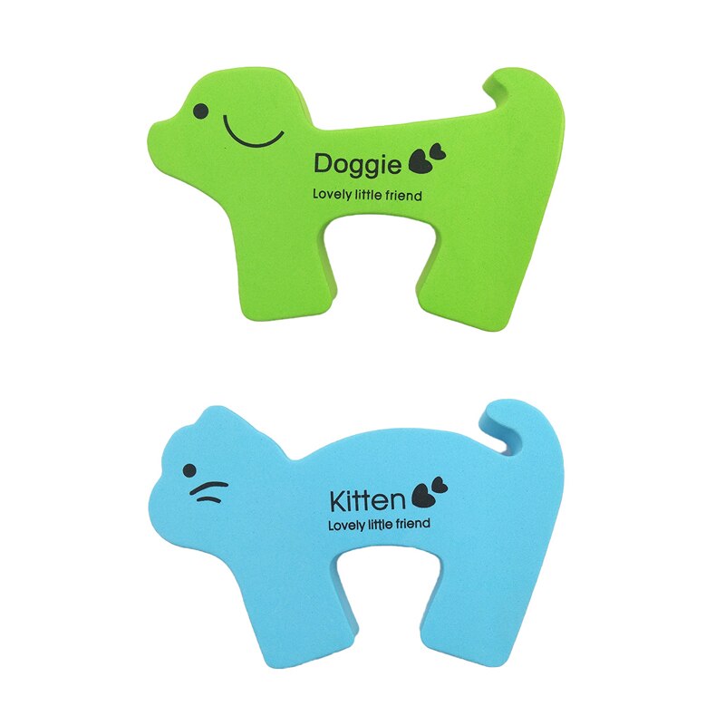Baby Cartoon Animal Security Door Stoppers(2pcs)