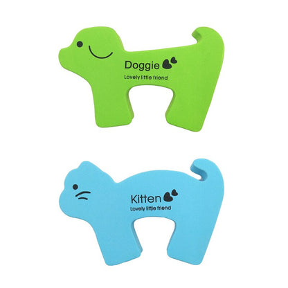 Baby Cartoon Animal Security Door Stoppers(2pcs)
