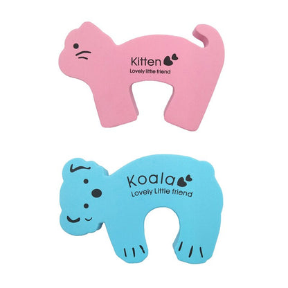 Baby Cartoon Animal Security Door Stoppers(2pcs)