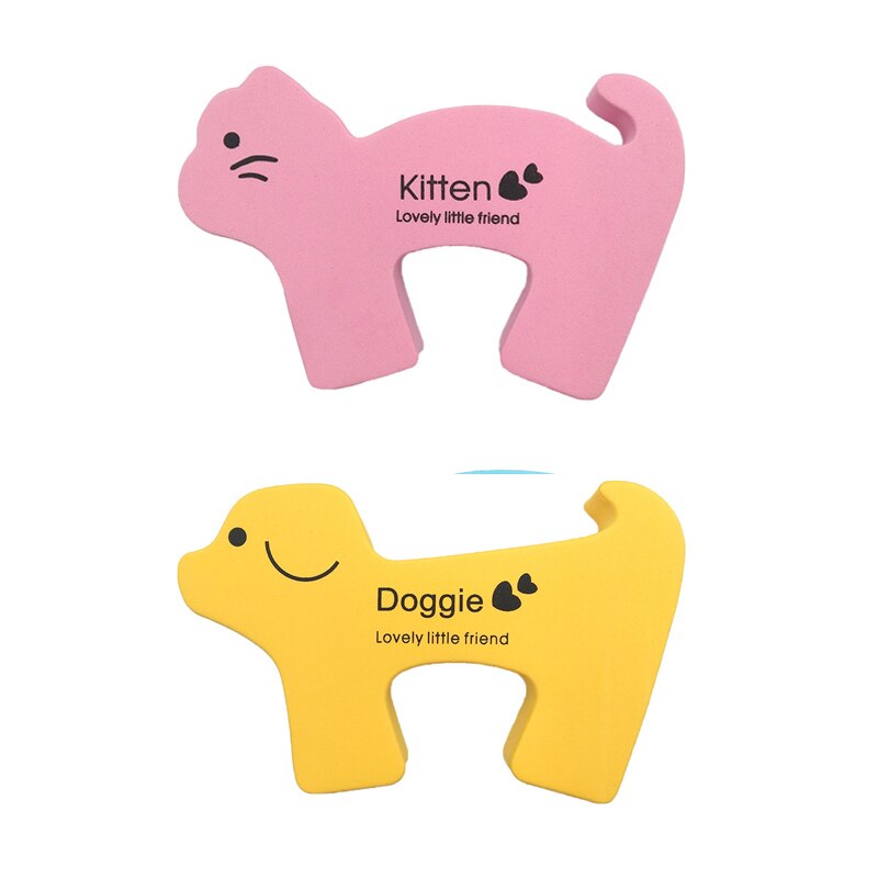 Baby Cartoon Animal Security Door Stoppers(2pcs)