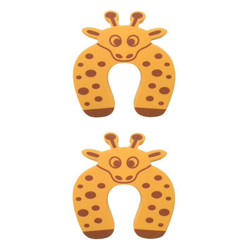 Baby Cartoon Animal Security Door Stoppers(2pcs)