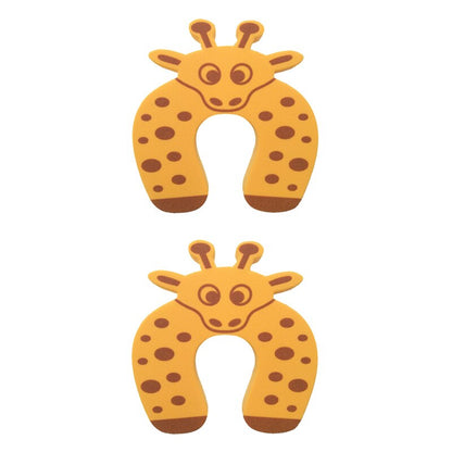 Baby Cartoon Animal Security Door Stoppers(2pcs)