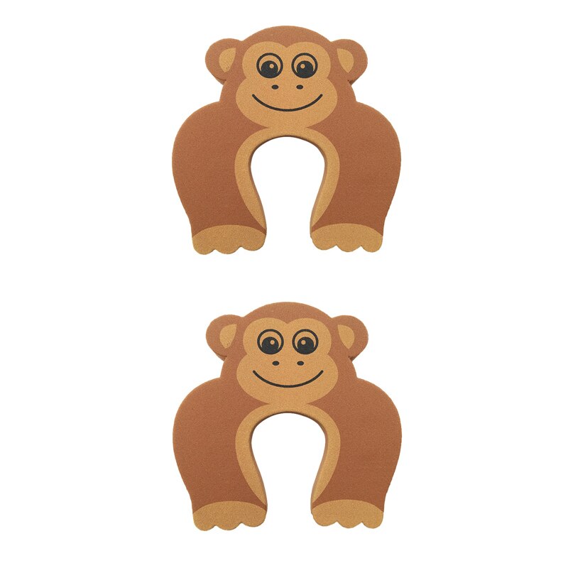 Baby Cartoon Animal Security Door Stoppers(2pcs)