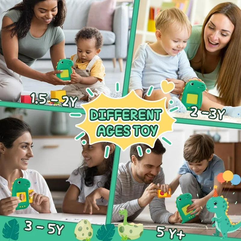 Toddler Toys for 2 3 4 Year Old Boys Girls, Autism Sensory Toys for Autistic Children, Learning Montessori Toys, Speech Therapy Toys, 224 Sight Words Talking Flash Cards
