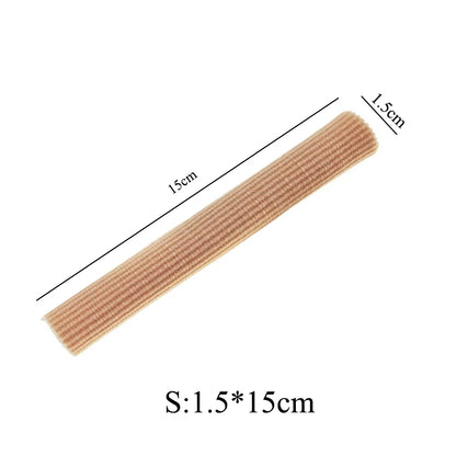Fabric Finger Toe Protector Separator Tubes Foot Hand Pain Relief Soft Massager Bandage Foot Care Tools Callus Protection Tools