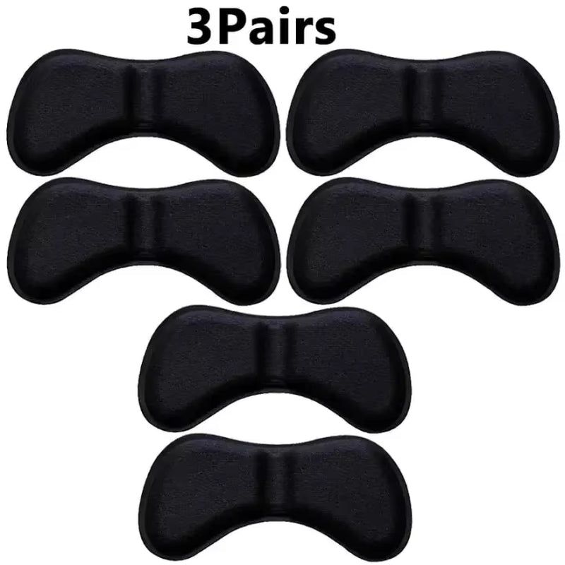 12 Pcs Heel Insoles Patch Pain Relief Anti-Wear Cushion Pads Feet Care Heel Protector Adhesive Back Sticker Shoes Insert Insole