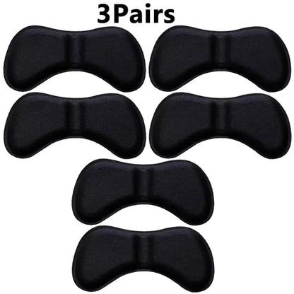 12 Pcs Heel Insoles Patch Pain Relief Anti-Wear Cushion Pads Feet Care Heel Protector Adhesive Back Sticker Shoes Insert Insole