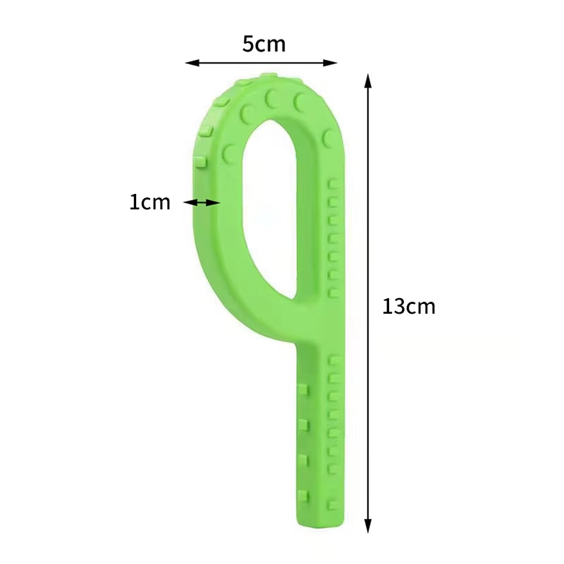 Kid Chewing Tube Speech Help Teeth Massager Children Talk Tools for Autism Sensory Speak Oral Muscle Rehabilitation Training