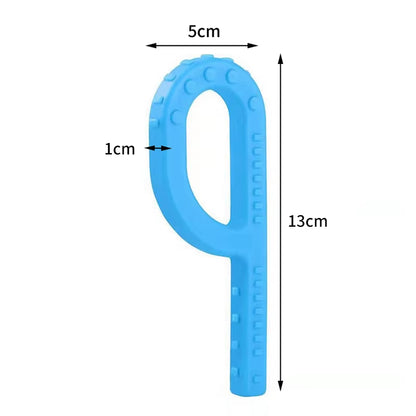Kid Chewing Tube Speech Help Teeth Massager Children Talk Tools for Autism Sensory Speak Oral Muscle Rehabilitation Training