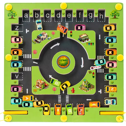 Magnetic Alphabet Maze Board Montessori Fine Motor Skills Educational Toys for Preschool Learning Activities Travel Toys Gifts