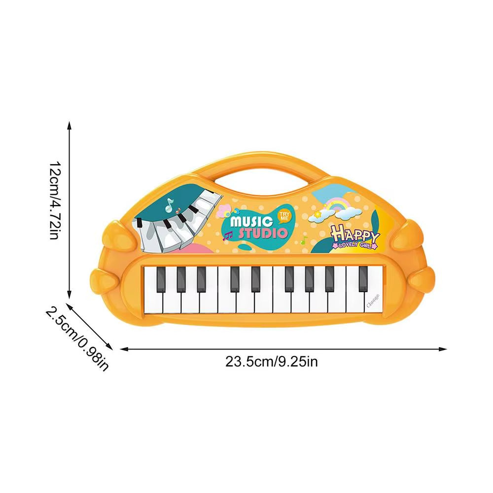 13 Key Portable Music Piano Keyboard Electronic Musical Instrument Toys Multifunctional Kids Learning Toys Birthday Gift