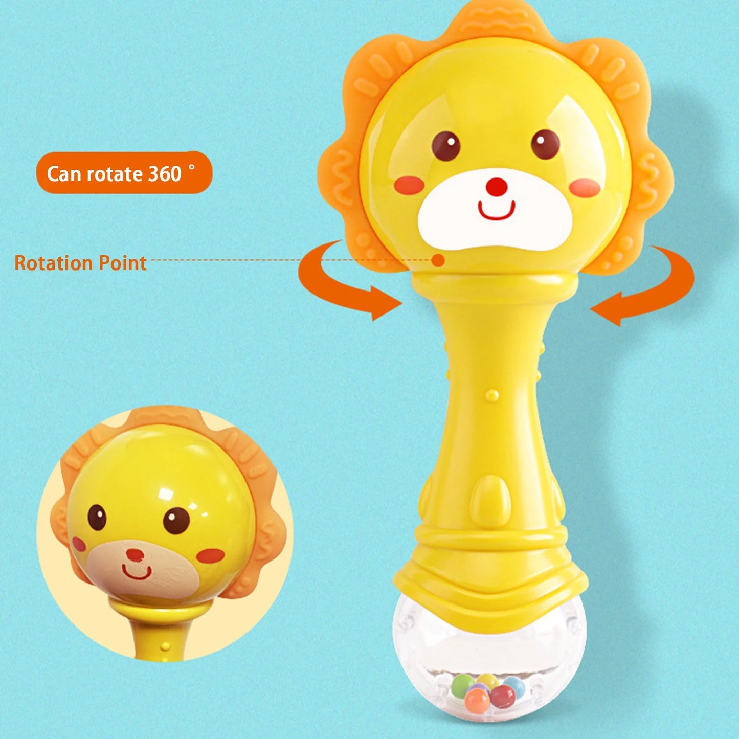 Cute Music Rattle Educational Toys for Kids - Early Education Toys to Inspire Learning