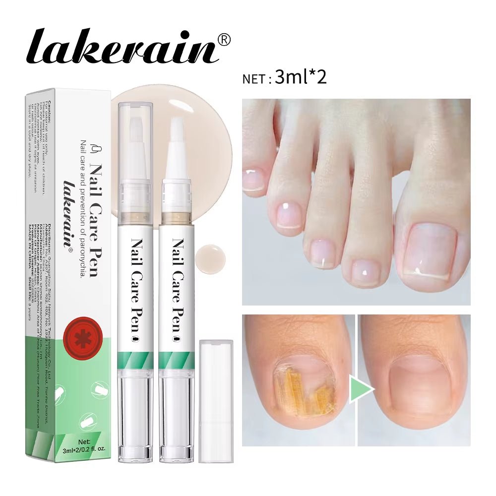 Brittle Nail Restoration Pen 4Ml Antioxidant & Natural Oil Blend Strengthens Moisturizes & Repairs Dry Nails Completely