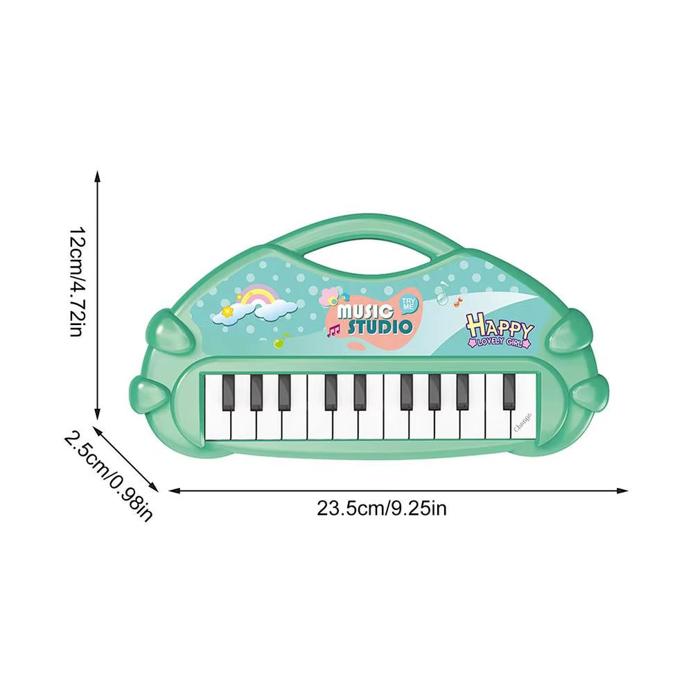 13 Key Portable Music Piano Keyboard Electronic Musical Instrument Toys Multifunctional Kids Learning Toys Birthday Gift