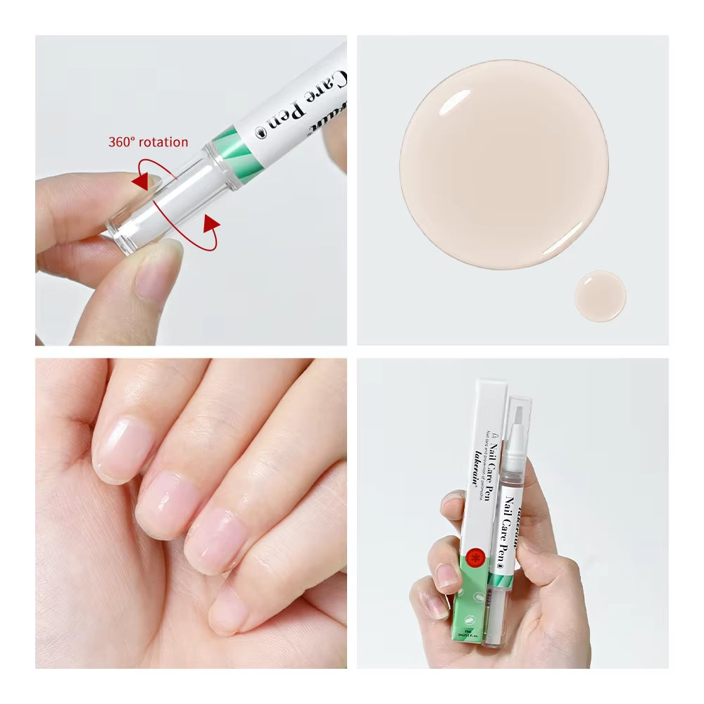 Brittle Nail Restoration Pen 4Ml Antioxidant & Natural Oil Blend Strengthens Moisturizes & Repairs Dry Nails Completely