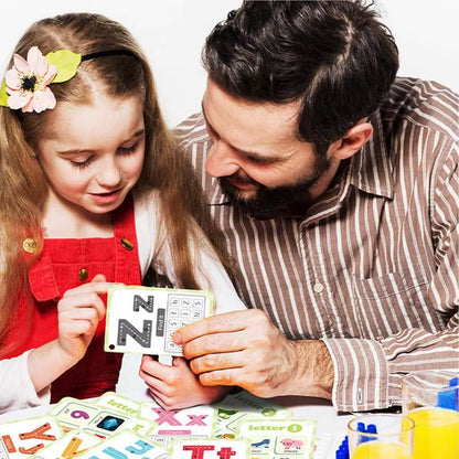 Early Learning Cards Learning Cards 30Pieces Alphabet Flash Cards Shape Interactive Educational Toy Sight Words Sensory Toy For