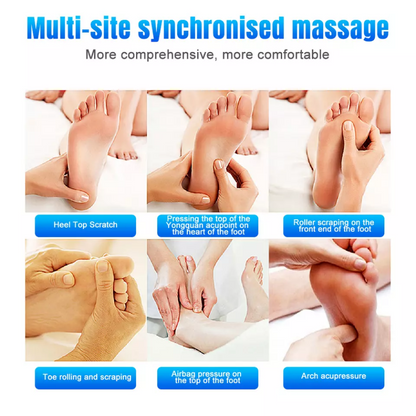 (A)-Foot Massager Neuropathy Feet Portable Intelligent Foot Stimulator Pad