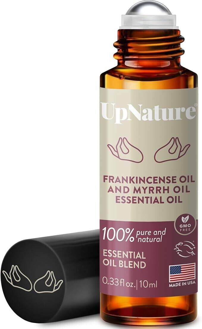 Healing Roll-on with Frankincense and Myrrh for Neuropathy and Pain Re