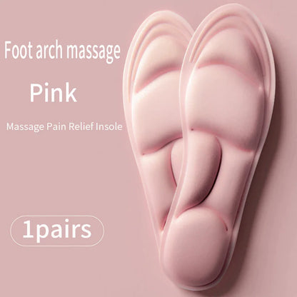 5D Insoles for Shoes Women Breathable Running Sport Insole Feet Arch Support Plantar Fasciitis Shoe Pads Memory Foam Shoe Sole