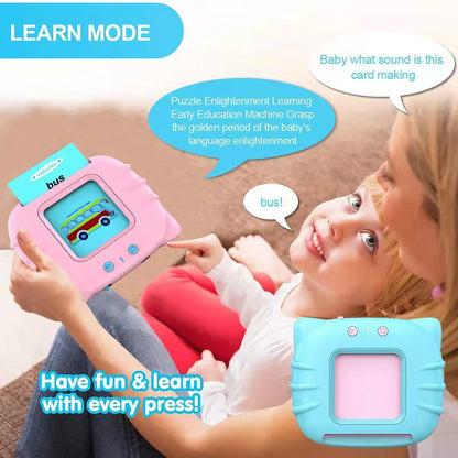 Early Educational Toys for Toddlers 1-6 Years Old, Autism Sensory Toys for Autistic Children, 224 Sight Words Flash Card Learning Toys for Kids, Gifts for Boys Girls